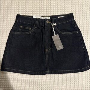 NWT Denim Mini Skirt